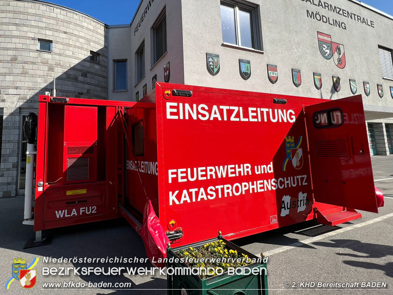 20220408 KHD Stabsrahmenübung der 2. KHD Bereitschaft Baden in Mödling   Foto: FT Ing Daniel Bartmann