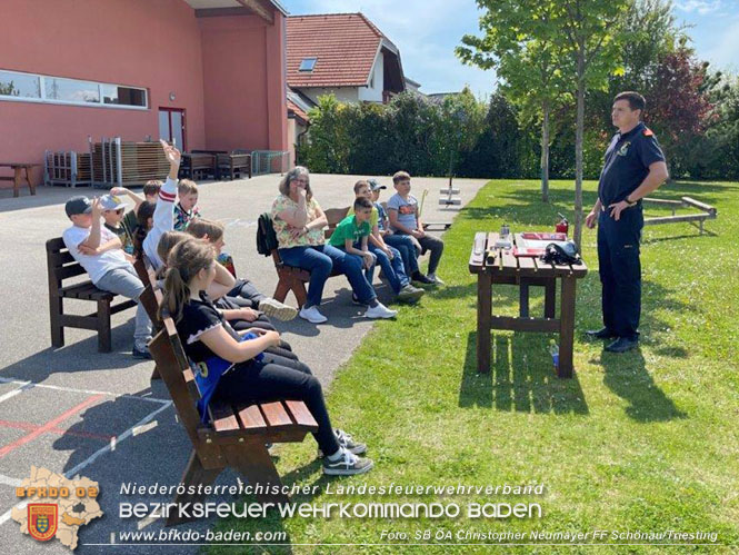 "Gemeinsam.Sicher.Feuerwehr"- in Schönau a.d.Triesting   Foto: SB ÖA Christopher Neumayer FF Schönau/Triesting