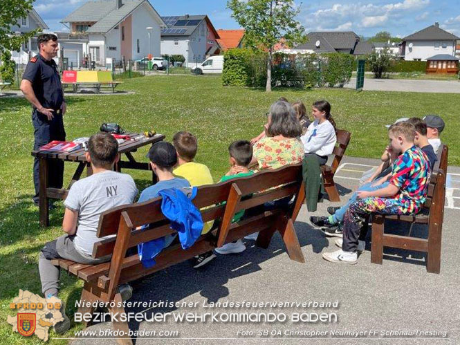 "Gemeinsam.Sicher.Feuerwehr"- in Schönau a.d.Triesting   Foto: SB ÖA Christopher Neumayer FF Schönau/Triesting