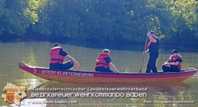 20220515 Erfolgreiches Modul WD 20 Fahren mit der Feuerwehrzille" in Klosterneuburg Foto: Sachgebiet Wasserdienst BFKDO Baden 20220515 Erfolgreiches Modul WD 20 Fahren mit der Feuerwehrzille" in Klosterneuburg Foto: Sachgebiet Wasserdienst BFKDO Baden