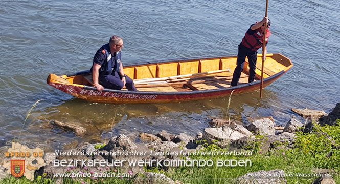 20220515 Erfolgreiches Modul WD 20 Fahren mit der Feuerwehrzille" in Klosterneuburg Foto: Sachgebiet Wasserdienst BFKDO Baden 20220515 Erfolgreiches Modul WD 20 Fahren mit der Feuerwehrzille" in Klosterneuburg Foto: Sachgebiet Wasserdienst BFKDO Baden