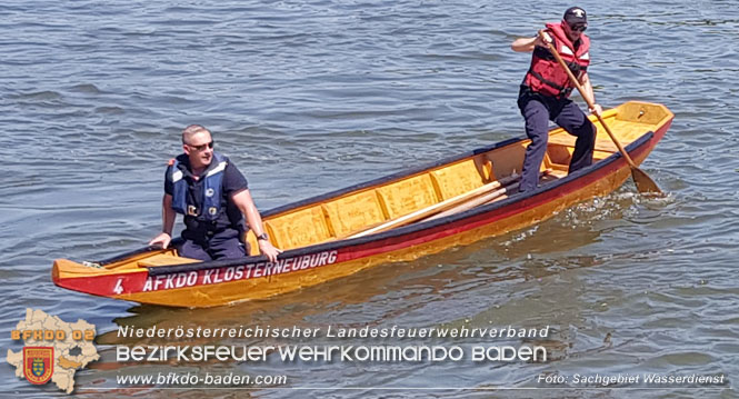20220515 Erfolgreiches Modul WD 20 Fahren mit der Feuerwehrzille" in Klosterneuburg Foto: Sachgebiet Wasserdienst BFKDO Baden 20220515 Erfolgreiches Modul WD 20 Fahren mit der Feuerwehrzille" in Klosterneuburg Foto: Sachgebiet Wasserdienst BFKDO Baden