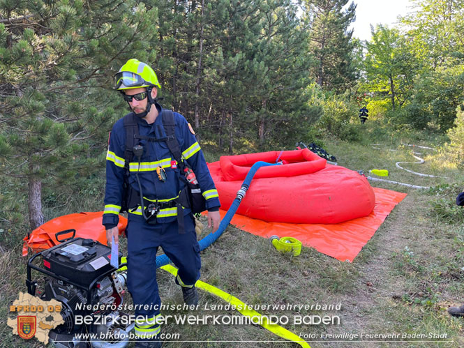 20220716 Erstes Bezirksmodul Waldbrandbekämpfung  Foto: FF Baden-Stadt 