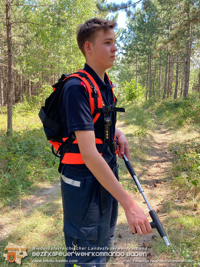 20220716 Erstes Bezirksmodul Waldbrandbekämpfung Foto: FF Oberwaltersdorf