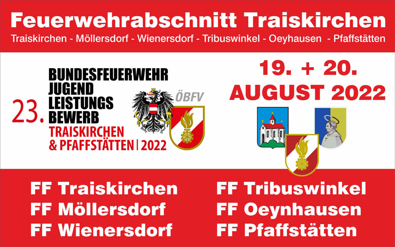 Bundesfeuerwehrjugendleistungsbewerb 2022 in Traiskirchen