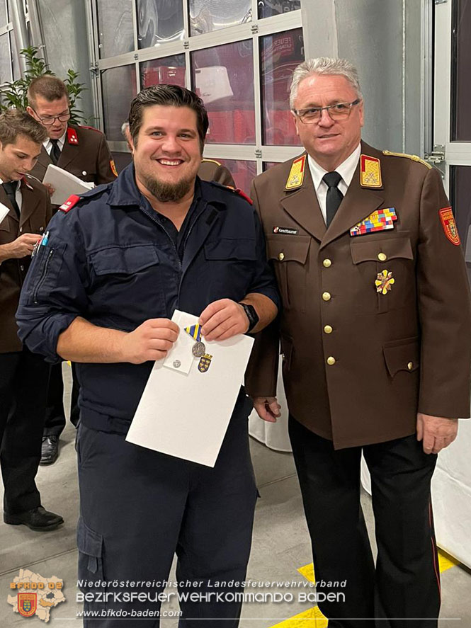 20221025 Ehrungen in Tulln für Waldbrandeinsatz in Hirschwang 2021