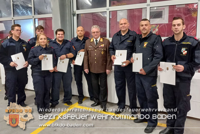20221025 Ehrungen in Tulln für Waldbrandeinsatz in Hirschwang 2021