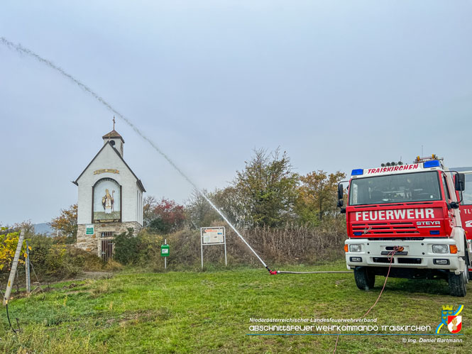 20221015 Einsatzuebung „Waldbrandszenario" des Abschnitts Traiskirchen  Foto: Ing. Daniel Bartmann