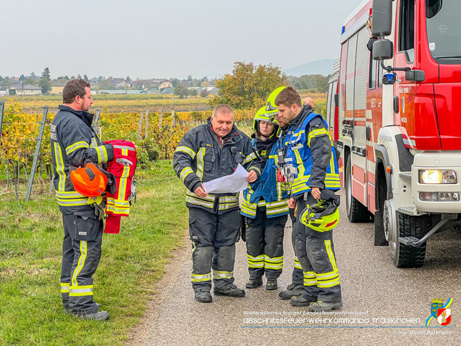 20221015 Einsatzuebung „Waldbrandszenario" des Abschnitts Traiskirchen  Foto: Ing. Daniel Bartmann