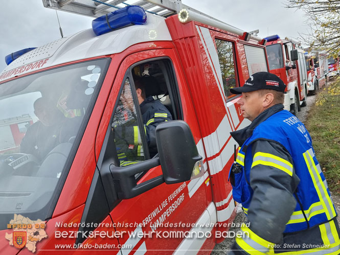 20221105 KHD-Übung des 1. und 3.Zuges der 2.KHD Bereitschaft in Blumau-Neurißhof