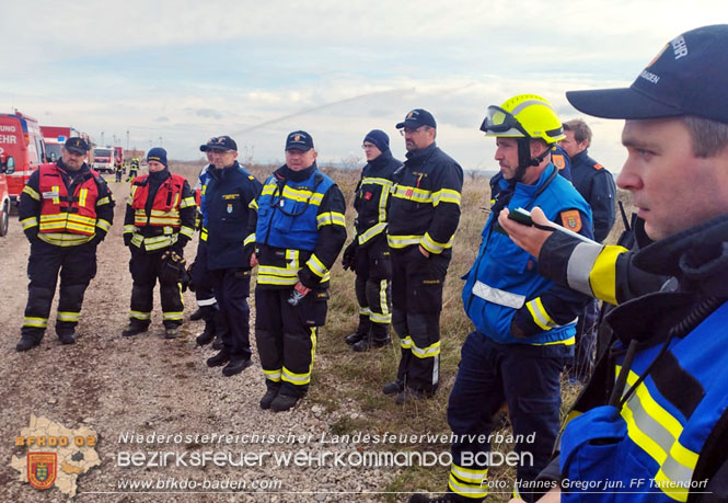 20221105 KHD-Übung des 1. und 3.Zuges der 2.KHD Bereitschaft in Blumau-Neurißhof