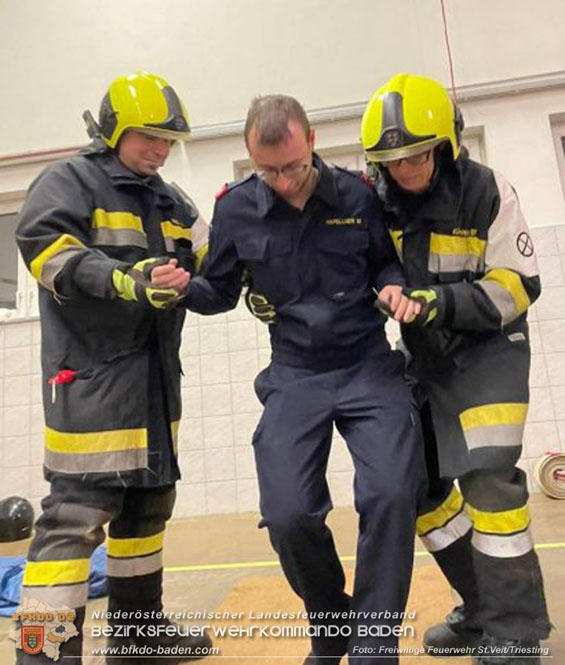 Ausbildungsprüfung Technischer Einsatz" in Bronze, Silber und Gold erfolgreich abgelegt  Foto: FF St.Veit/Triesting