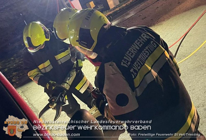 Ausbildungsprüfung Technischer Einsatz" in Bronze, Silber und Gold erfolgreich abgelegt  Foto: FF St.Veit/Triesting