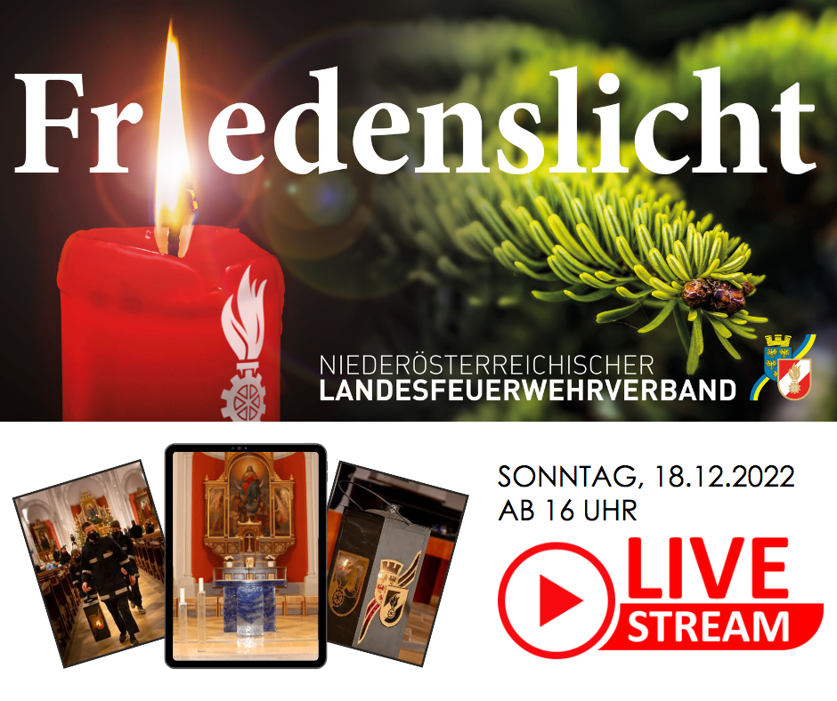 Live-Stream - Übergabe des Friedenslichts 2022