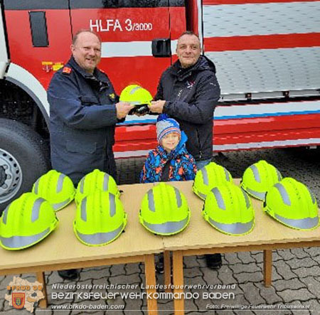 2022 Weihnachtsgeschenke für die FF Tribuswinkel  Foto: FF Tribuswinkel