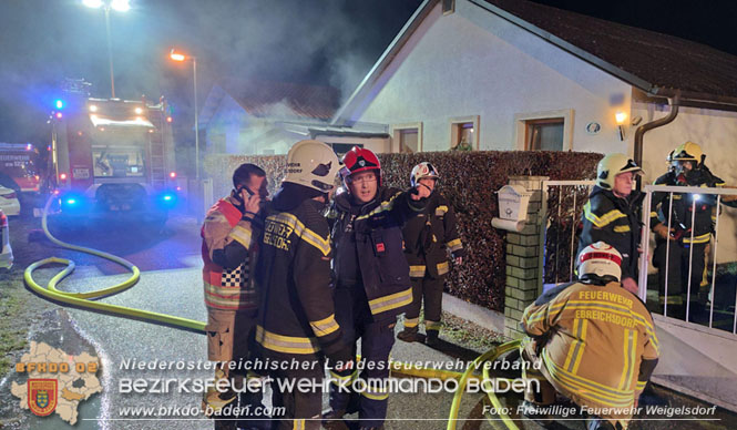 20221231 Brand in einem Wohnhaus in Weigelsdorf  Foto: Freiwillige Feuerwehr Weigelsdorf 