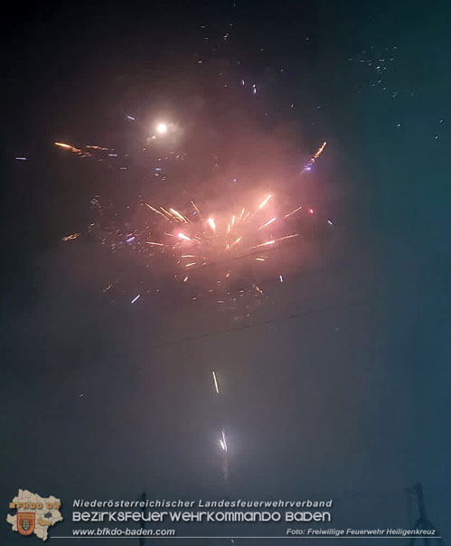 20221231 Brandsicherheitswache zu Silvester in Heiligenkreuz  Foto: Freiwillige Feuerwehr Heiligenkreuz