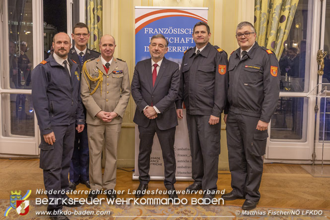 20230118 Noe Waldbrandbekaempfer zu Gast in der Franzoesischen Botschaft Foto: Matthias Fischer Noe LFV 20230118 Noe Waldbrandbekaempfer zu Gast in der Franzoesischen Botschaft Foto: Matthias Fischer Noe LFV