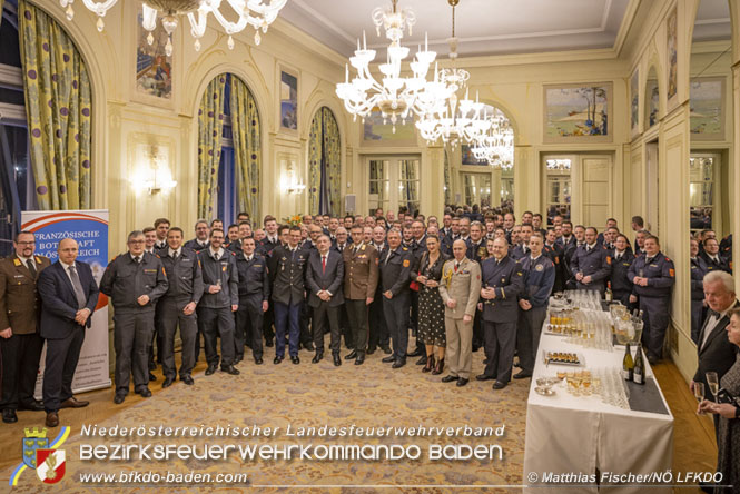 20230118 Noe Waldbrandbekaempfer zu Gast in der Franzoesischen Botschaft Foto: Matthias Fischer Noe LFV 20230118 Noe Waldbrandbekaempfer zu Gast in der Franzoesischen Botschaft Foto: Matthias Fischer Noe LFV