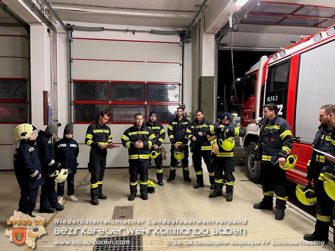 20230208 Technische Übung der FF Schönau/Triesting  Foto: ASB Christopher Neumayer FF Schönau/Triesting