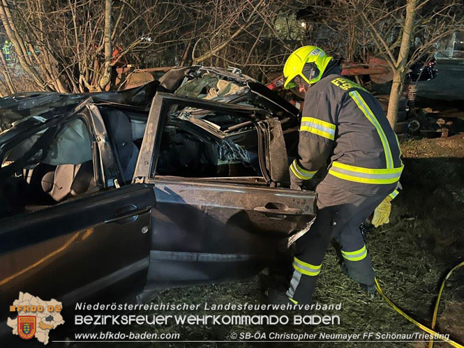 20230208 Technische Übung der FF Schönau/Triesting  Foto: ASB Christopher Neumayer FF Schönau/Triesting