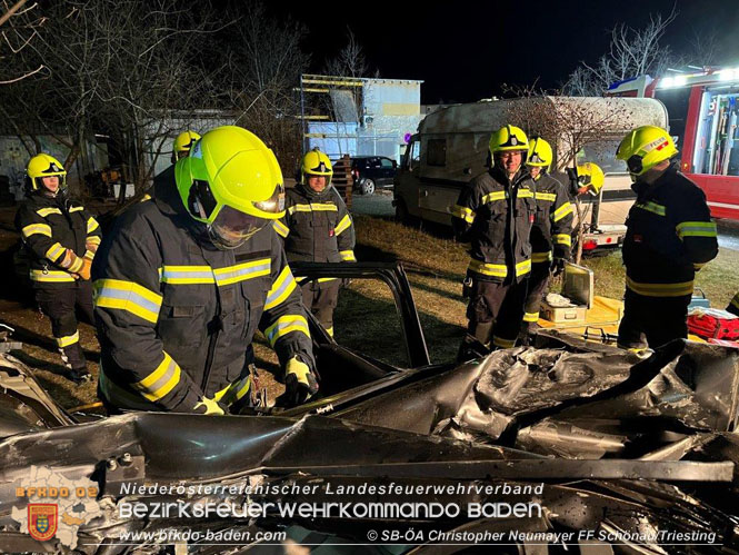 20230208 Technische Übung der FF Schönau/Triesting  Foto: ASB Christopher Neumayer FF Schönau/Triesting