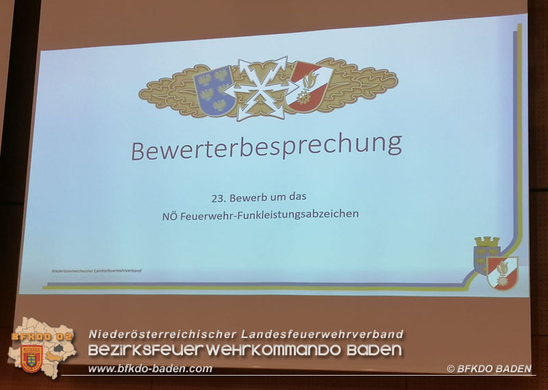 23. Bewerb um das Noe Feuerwehr-Funkleistungsabzeichen 