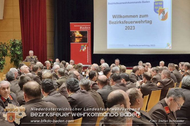 20230414 Bezirksfeuerwehrtag in Traiskirchen  Foto: Stefan Schneider BFKDO BADEN