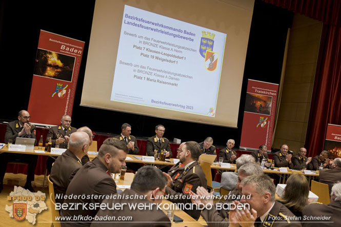 20230414 Bezirksfeuerwehrtag in Traiskirchen  Foto: Stefan Schneider BFKDO BADEN