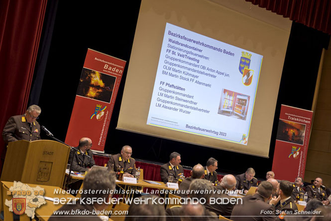 20230414 Bezirksfeuerwehrtag in Traiskirchen  Foto: Stefan Schneider BFKDO BADEN