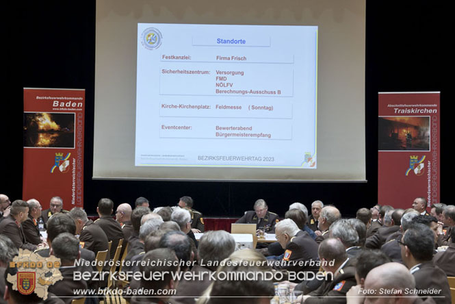 20230414 Bezirksfeuerwehrtag in Traiskirchen  Foto: Stefan Schneider BFKDO BADEN