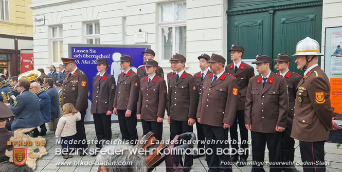 20230429 Abschnittsflorianitag in Baden  Foto: OV Mag Michael Rampl FF Baden-Stadt