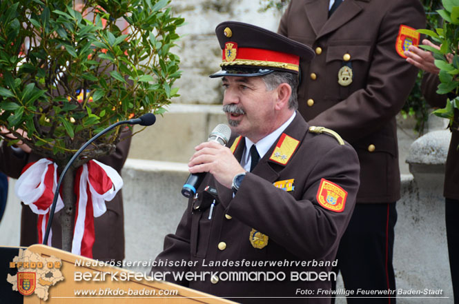 20230429 Abschnittsflorianitag in Baden  Foto: OV Mag Michael Rampl FF Baden-Stadt