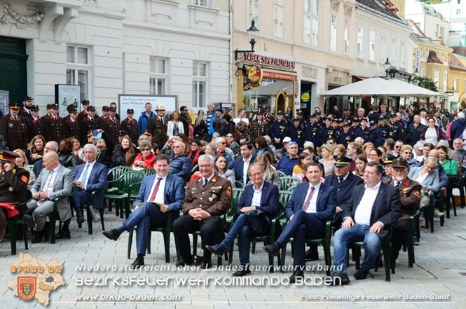 20230429 Abschnittsflorianitag in Baden  Foto: OV Mag Michael Rampl FF Baden-Stadt