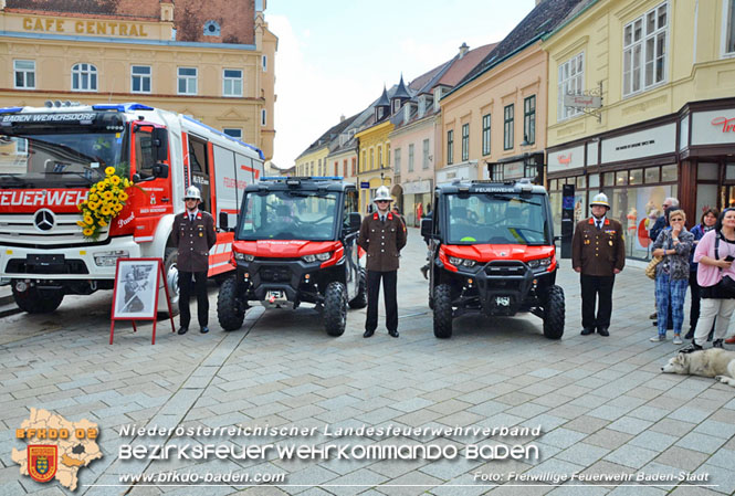 20230429 Abschnittsflorianitag in Baden  Foto: OV Mag Michael Rampl FF Baden-Stadt