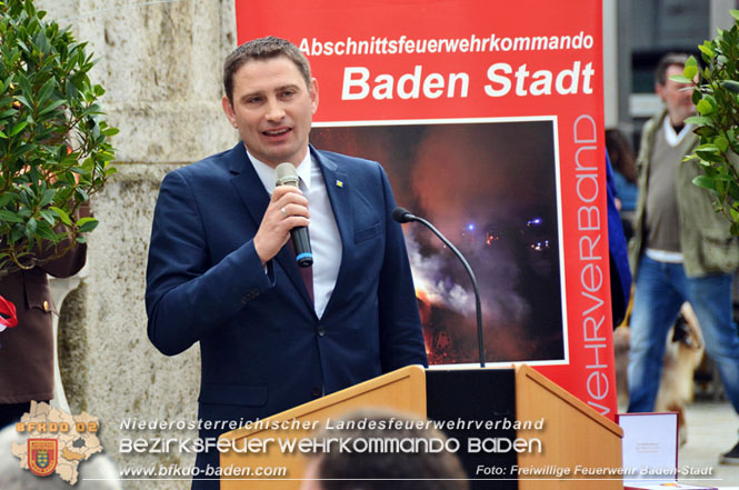 20230429 Abschnittsflorianitag in Baden  Foto: OV Mag Michael Rampl FF Baden-Stadt