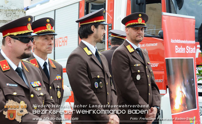 20230429 Abschnittsflorianitag in Baden  Foto: OV Mag Michael Rampl FF Baden-Stadt