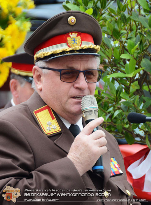 20230429 Abschnittsflorianitag in Baden  Foto: OV Mag Michael Rampl FF Baden-Stadt