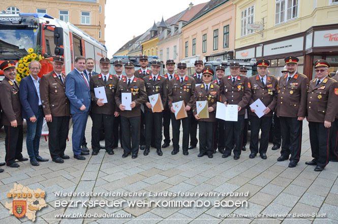 20230429 Abschnittsflorianitag in Baden  Foto: OV Mag Michael Rampl FF Baden-Stadt
