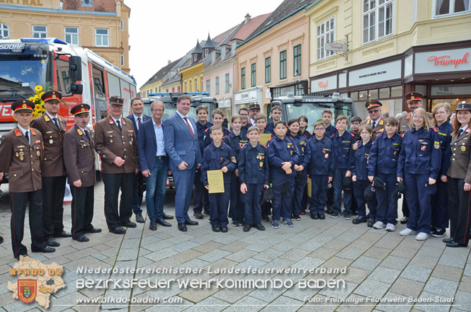 20230429 Abschnittsflorianitag in Baden  Foto: OV Mag Michael Rampl FF Baden-Stadt