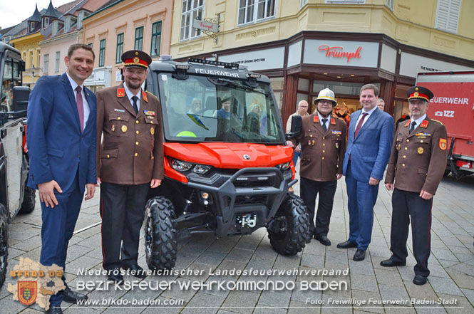 20230429 Abschnittsflorianitag in Baden  Foto: OV Mag Michael Rampl FF Baden-Stadt