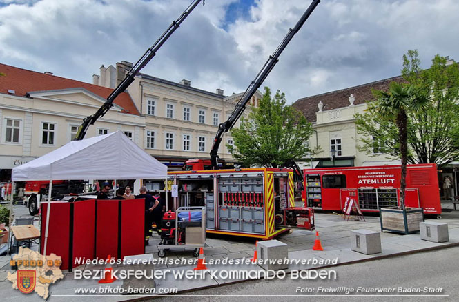 20230429 Abschnittsflorianitag in Baden  Foto: OV Mag Michael Rampl FF Baden-Stadt