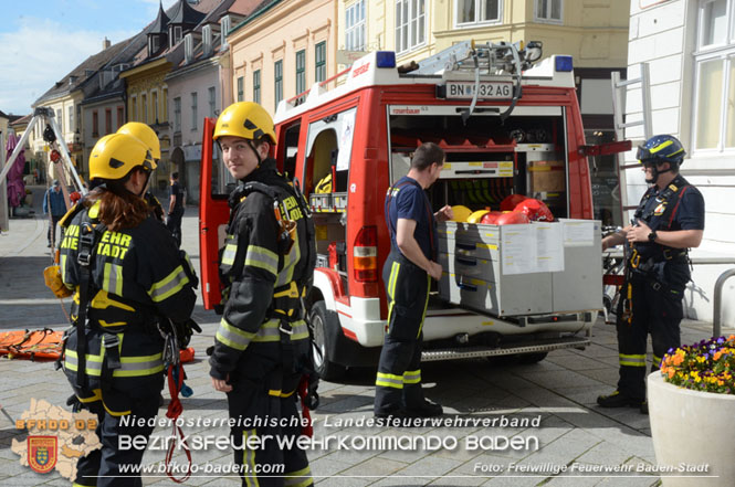 20230429 Abschnittsflorianitag in Baden  Foto: OV Mag Michael Rampl FF Baden-Stadt