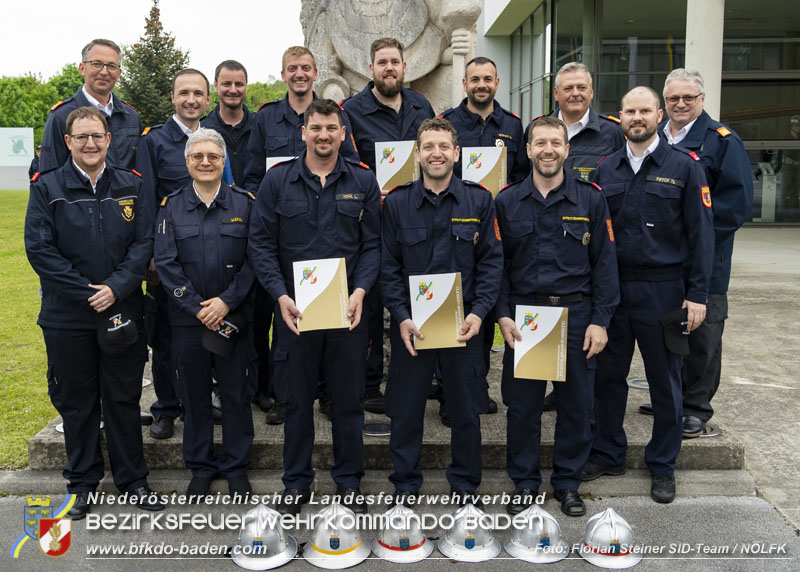 20230513 Das sind unsere neuen Feuerwehrmaturanten - 65.Bewerb um das Feuerwehrlesitungsabzeichen in GOLD im Feuerwehr- und Sicherheitszentrum Tulln  Foto: Florian Steiner SID-Team/NÖLFK
