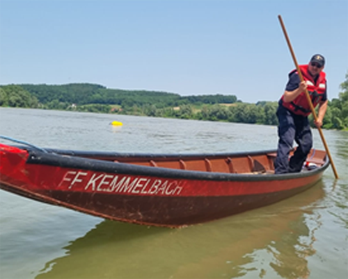 WD 20 Fahren mit der Zille in Sarling an der Donau