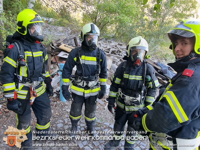 20230910 Atemschutzgeräteträgerlehrgang in Bad Vöslau Foto: Roman Wöhrer FF Baden-Stadt 20230910 Atemschutzgeräteträgerlehrgang in Bad Vöslau Foto: Roman Wöhrer FF Baden-Stadt