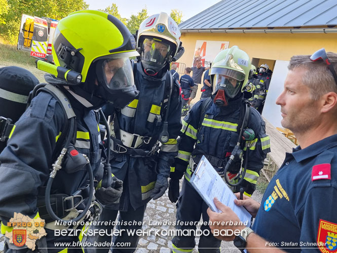 20230910 Atemschutzgeräteträgerlehrgang in Bad Vöslau Foto: Roman Wöhrer FF Baden-Stadt 20230910 Atemschutzgeräteträgerlehrgang in Bad Vöslau Foto: Roman Wöhrer FF Baden-Stadt