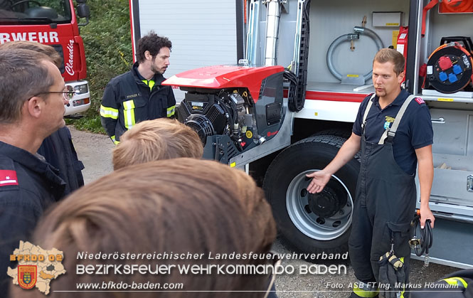 20230930 Einsatzmaschinistenlehrgang (EMA) Abschnitt Baden-Land im Helenental Foto: FT Ing. Markus Hörmann 20230930 Einsatzmaschinistenlehrgang (EMA) Abschnitt Baden-Land im Helenental Foto: FT Ing. Markus Hörmann