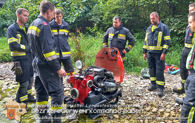 20230930 Einsatzmaschinistenlehrgang (EMA) Abschnitt Baden-Land im Helenental Foto: FT Ing. Markus Hörmann 20230930 Einsatzmaschinistenlehrgang (EMA) Abschnitt Baden-Land im Helenental Foto: FT Ing. Markus Hörmann