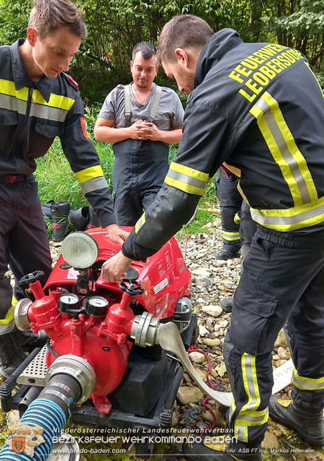 20230930 Einsatzmaschinistenlehrgang (EMA) Abschnitt Baden-Land im Helenental Foto: FT Ing. Markus Hörmann 20230930 Einsatzmaschinistenlehrgang (EMA) Abschnitt Baden-Land im Helenental Foto: FT Ing. Markus Hörmann